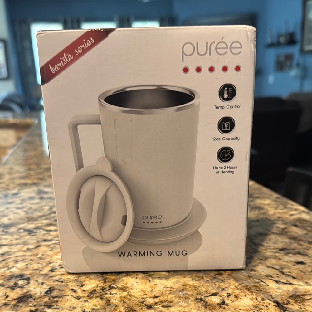 Pureé White Warming Mug